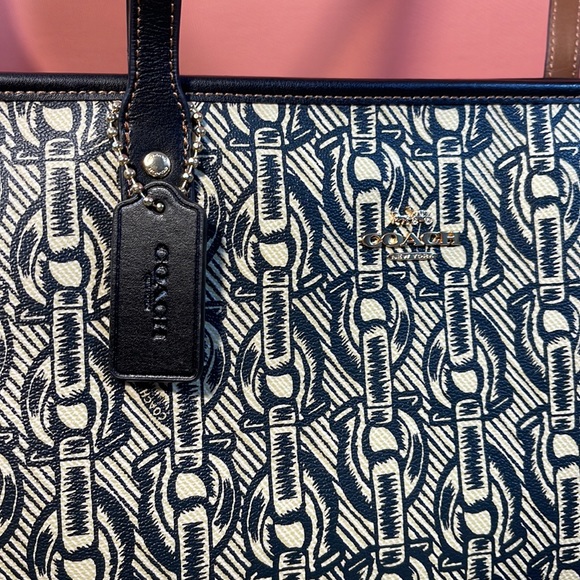 CITY COACH NAUTICAL CHAIN PRINT & WALLET - Picture 2 of 12